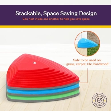 Kids Stepping Stones Set for Balance and Coordination Fun