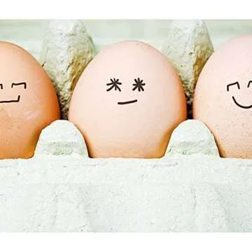 Cornucopia Brands Cardboard Egg Cartons (18-Pack); Each for One Dozen, Eco-friendly Recycled Material Biodegradable 12-count Egg Cartons w/Labels