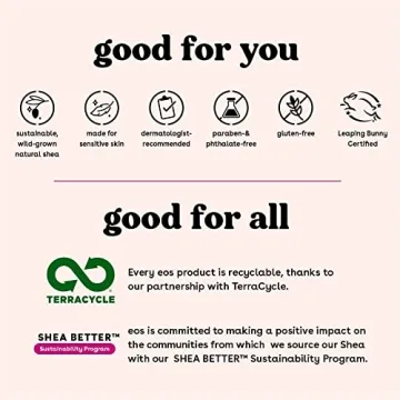 eos Organic Lip Balm Strawberry Sorbet - Dermatologist Recommended