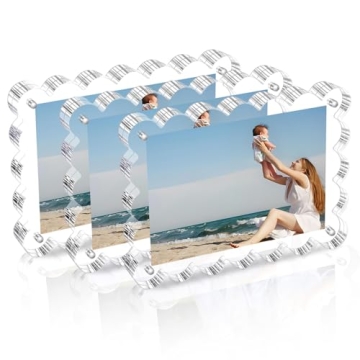 Chivalral Acrylic Picture Frame Set for Stylish Displays
