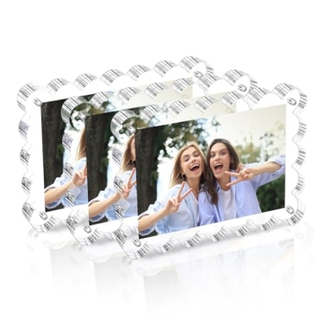 Chivalral Acrylic Picture Frame Set for Stylish Displays
