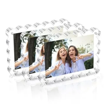 Chivalral Acrylic Picture Frame Set for Stylish Displays