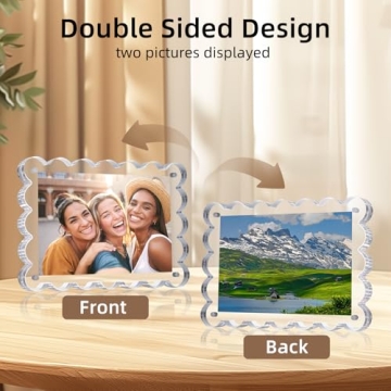 Chivalral Acrylic Picture Frame Set for Stylish Displays