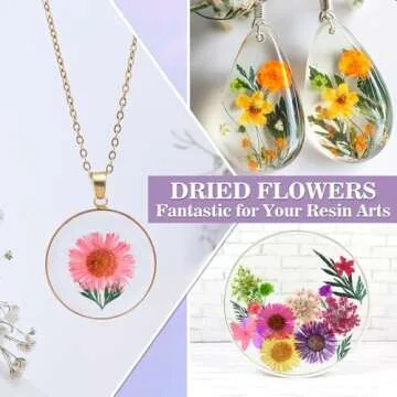 ANPHSIN Dried Flowers for Unique Craft Projects