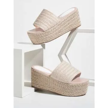 Stylish Erocalli Platform Wedge Sandals for Any Occasion