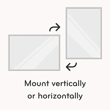 U Brands 24x18 Dry Erase Board Silver Aluminum Frame Melamine