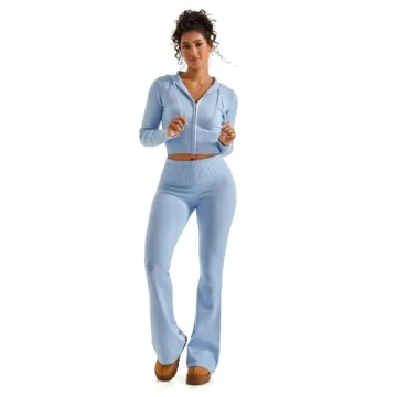 SUUKSESS Women 2 Piece Knit Set for Stylish Comfort