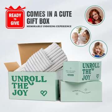 GO Premium Plush Throw Blanket - Hypoallergenic & Cozy