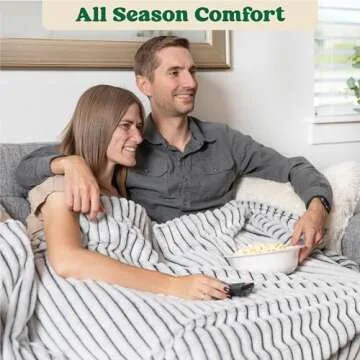 GO Premium Plush Throw Blanket - Hypoallergenic & Cozy