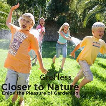 Greness 100 FT Expandable, Lightweight Garden Water Hose with 3/4, Black&Green