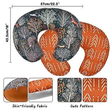 Winmany Nursing Pillow Covers for Newborns