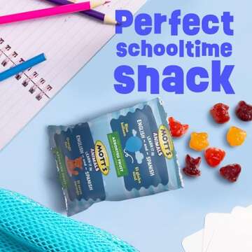 Mott's Fruit Flavored Snacks, Animals Assorted Fruit, Gluten Free Snack, Family Pack, 40 Ct, 32 oz