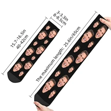 Custom Face Socks Personalized with Your Photo
