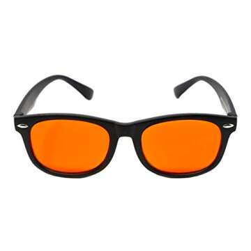 DefenderShield Kids Blue Light Blocking Glasses for Gaming