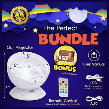 Ocean Wave Projector for Special Needs Kids