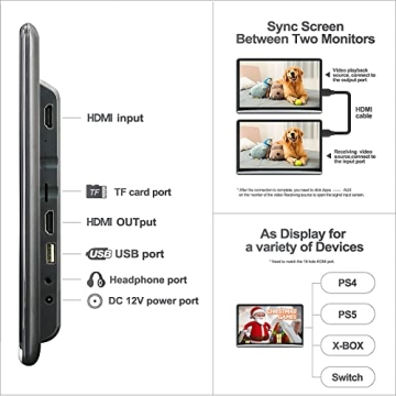 13.3 Inch 4K Android Car Headrest Monitor with HDMI