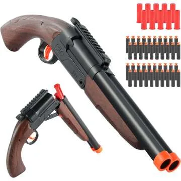 Soft Bullet Toy Gun for Boys 6+ - Educational Shooting Game