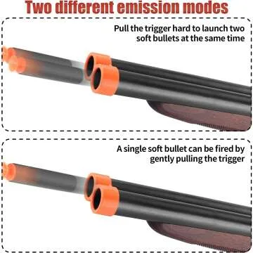 Soft Bullet Toy Gun for Boys 6+ - Educational Shooting Game