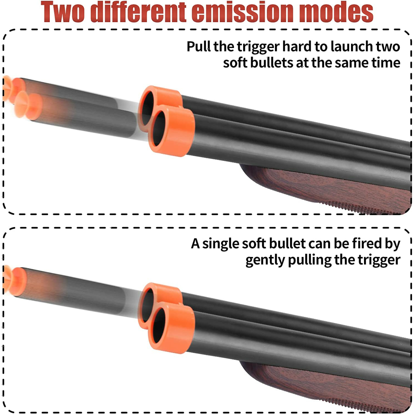Soft Bullet Toy Gun for Boys 6+ - Educational Shooting Game