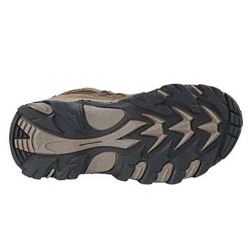 Northside Baby Rampart MID Hiking Boot, Medium Brown, 8 Medium US Toddler