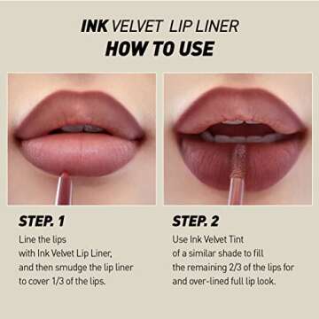Peripera INK VELVET LIP LINER (004 MILKY BROWN)