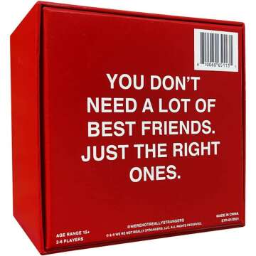 Friendship Edition Card Game for Best Friends