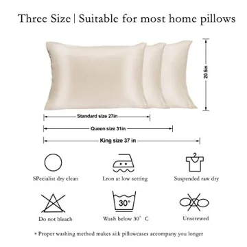 JOGJUE Mulberry Silk Pillowcases - Luxury for Your Sleep