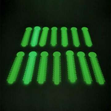 Dental Orthodontic Colorful Ties Braces Ties Elastic Ligature Ties Glow In The Dark 1040pcs/pack FDA Certificated