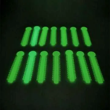 Dental Orthodontic Colorful Ties Braces Ties Elastic Ligature Ties Glow In The Dark 1040pcs/pack FDA Certificated