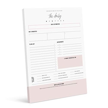 Bliss Collections Daily Planning Pad - Your Perfect Organization Companion