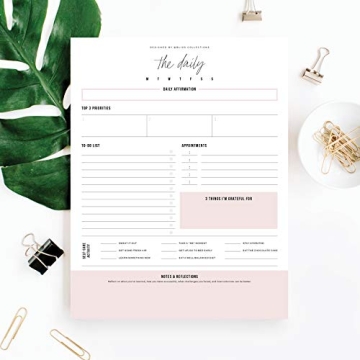 Bliss Collections Daily Planning Pad for Effective Organization