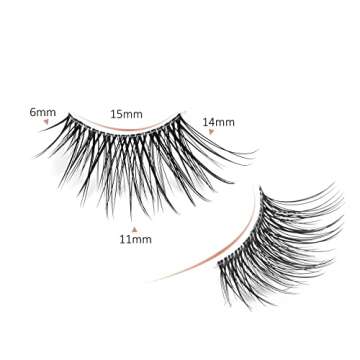Onlyall Half Eyelashes Natural Lashes for Every Occasion