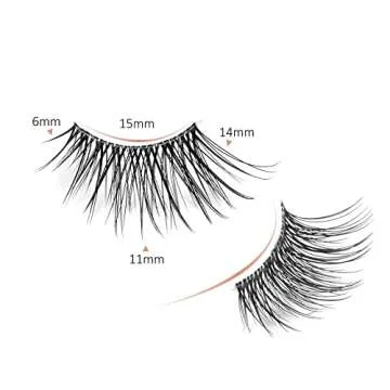 Onlyall Half Eyelashes Natural Lashes for Every Occasion