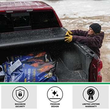 Gator ETX Soft Roll Up Tonneau Cover for Ford F-150