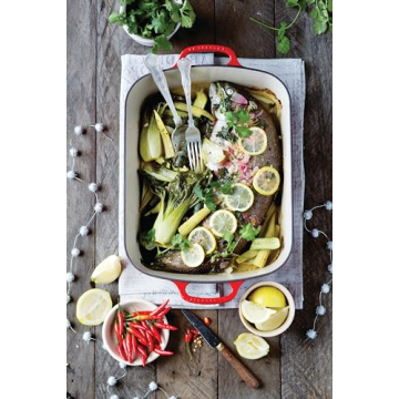 Le Creuset 5.25 qt Enameled Cast Iron Roaster