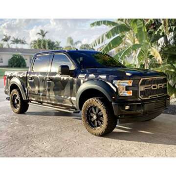 VViViD 2020 Black Stealth Camo Vinyl Car Wrap - Durable & Easy to Apply
