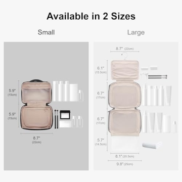 LEVEL8 Toiletry Bag - Stylish & Water Repellent Storage Solution