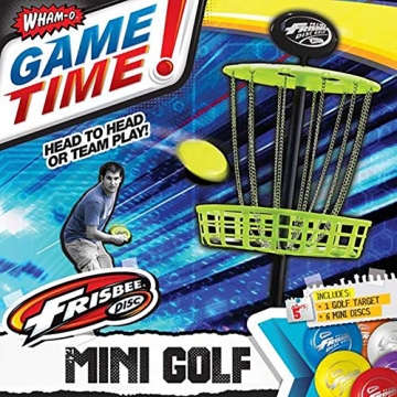 Wham-O Mini Frisbee Golf Set with 6 Discs and Target