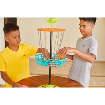 Wham-O Mini Frisbee Golf Set with 6 Discs and Target