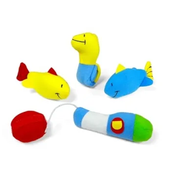 GUND My First Tackle Box 5-Piece Plush Baby Playset