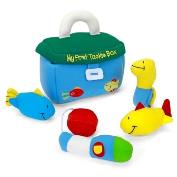 GUND My First Tackle Box 5-Piece Plush Baby Playset