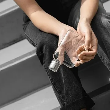 memobottle A7 Compact Flat Water Bottle BPA Free