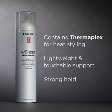 RUSK W8less Strong Hold Hairspray - 10 Oz Multi-Use