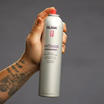 RUSK W8less Strong Hold Hairspray - 10 Oz Multi-Use