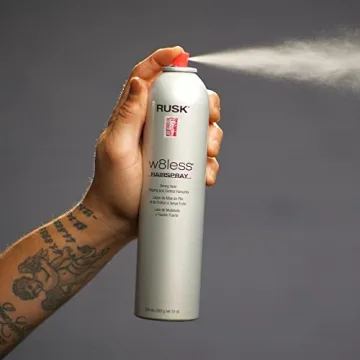 RUSK W8less Strong Hold Hairspray - 10 Oz Multi-Use
