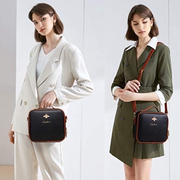 LACATTURA Makeup Bag: Stylish Travel Cosmetic Organizer