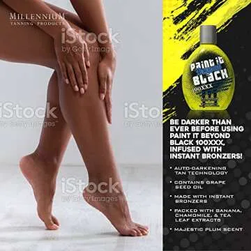 Millennium Tanning Paint it Beyond Black 100 XXX, 13.5 Oz