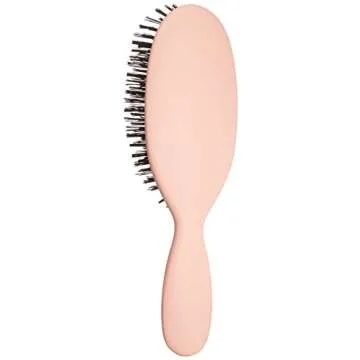 CHILDS PINK SENSITIVE BRISTLE HAIR BRUSH