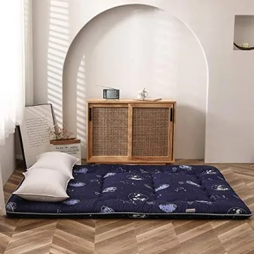 Versatile Navy Space Adventure Japanese Floor Futon Mattress
