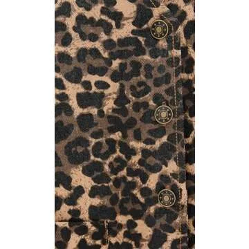 Lioness Women's Hills Halter Vest, Leopard, Print, Brown, XS